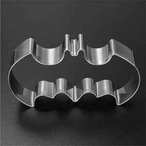 Halloween Batman Bat Cookie Tool Cutter Biscuit Press Icing Set Stamp Mold Stainless Steel Pastry Tools Kitchen Accessories