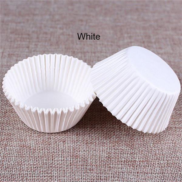 100 Pcs Cupcake Paper DIY Cake Muffin Baking Cups Case Liners Home Kitchen Baking Tools