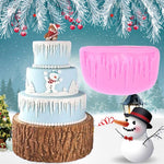 Icicles Cake Decoration Silicone Mold Sugarcraft Frozen Fondant Cake Christmas Decor