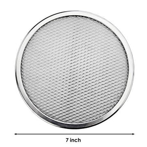 Latest Aluminum Flat Mesh Pizza Screen Round Baking Tray Metal Net Bakeware Kitchen Tools Pizza 6-22inch Bakeware Cookware