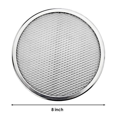 Latest Aluminum Flat Mesh Pizza Screen Round Baking Tray Metal Net Bakeware Kitchen Tools Pizza 6-22inch Bakeware Cookware